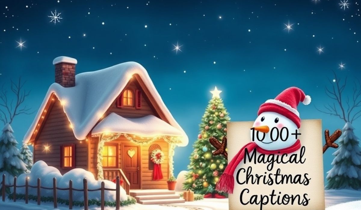 1000+ Magical Christmas Captions to Spark Holiday Cheer