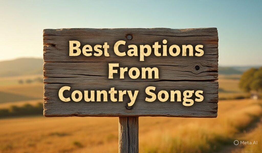 Best Captions From Country Songs