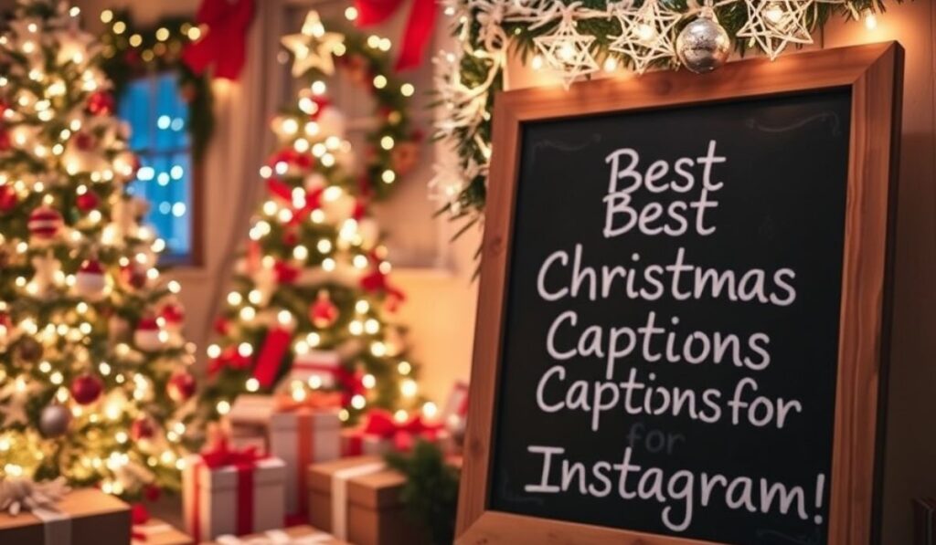 Best Christmas Captions for Instagram