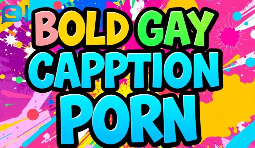 Bold Gay Caption Porn