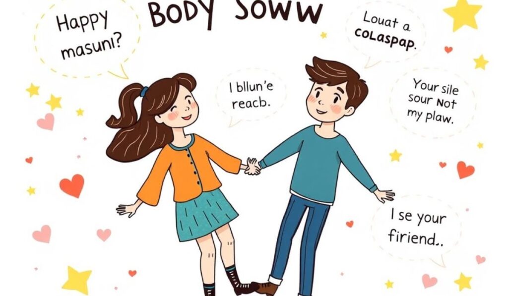 Cute Body Swap Caption for Friends