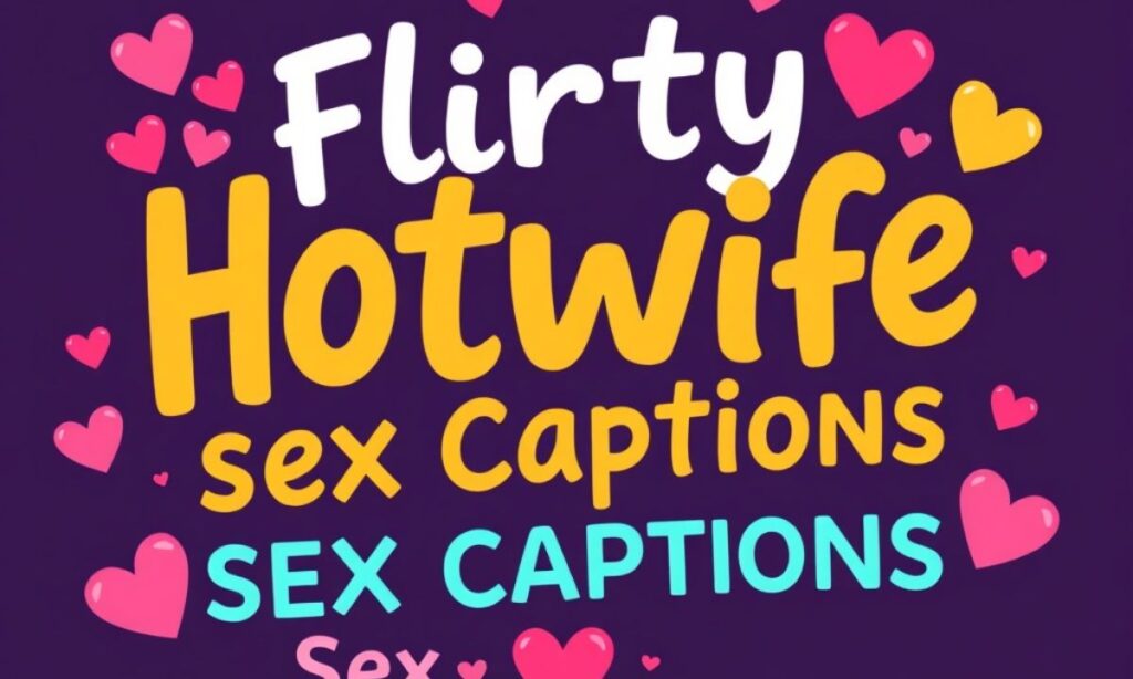 Flirty Hotwife Sex Captions