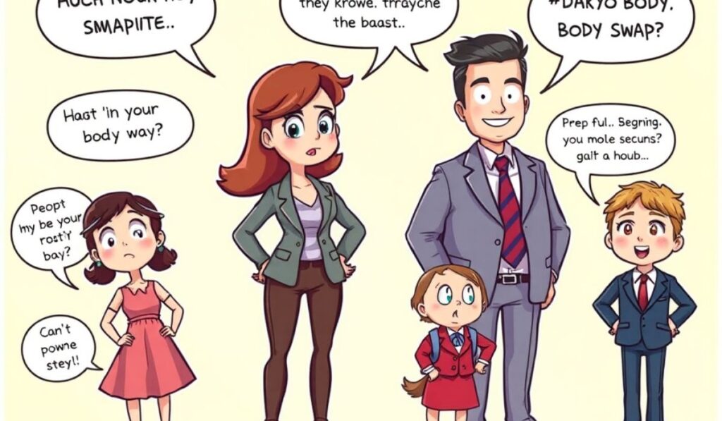 Funny Body Swap Captions to Make You Laugh
