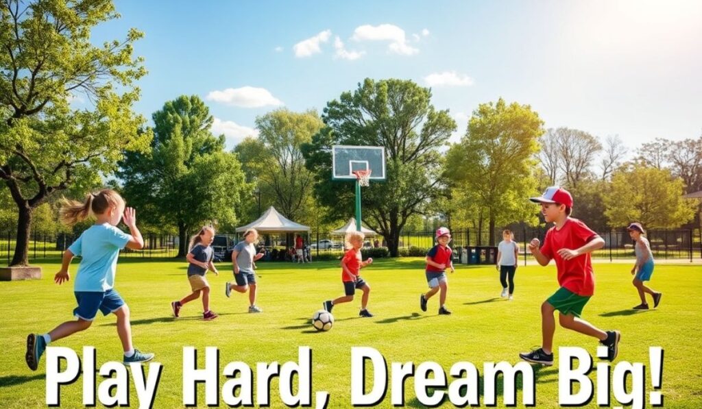 Inspiring Caption for Kids Playing Sports (1)