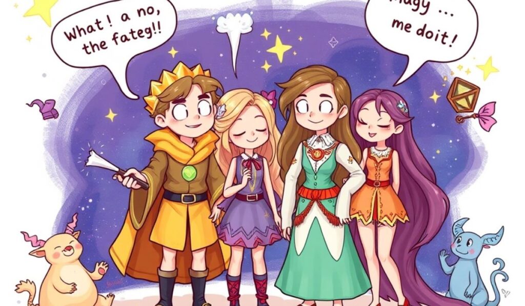Magical Body Swap Captions Inspired by Fantasy