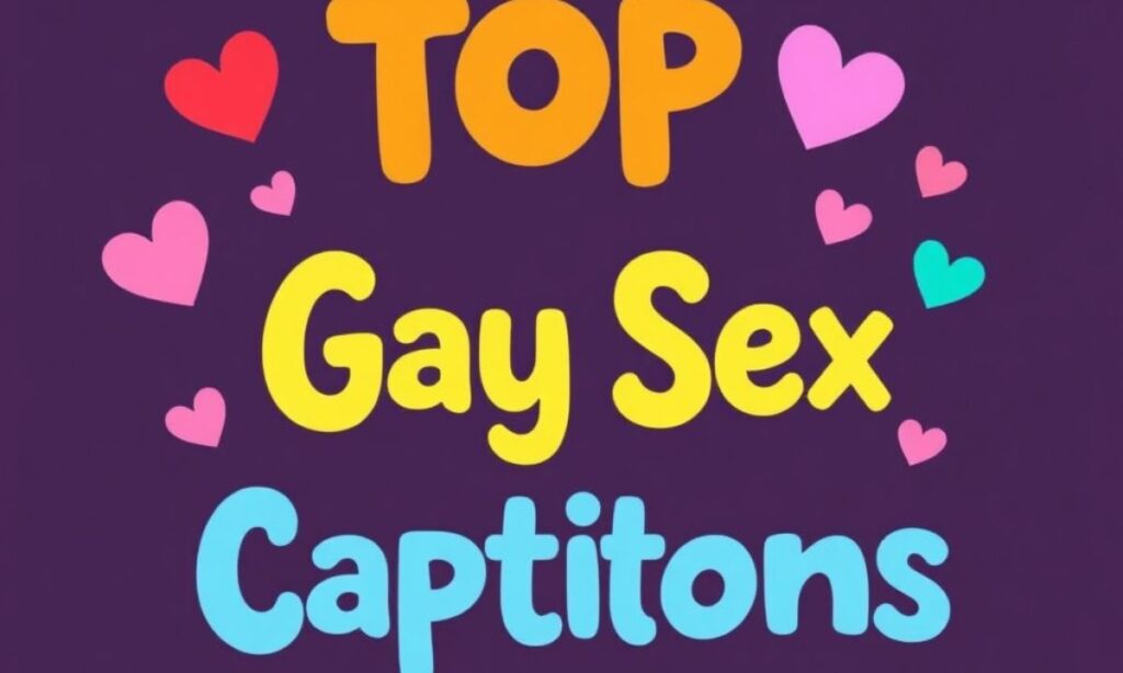 Top Gay Sex Captions