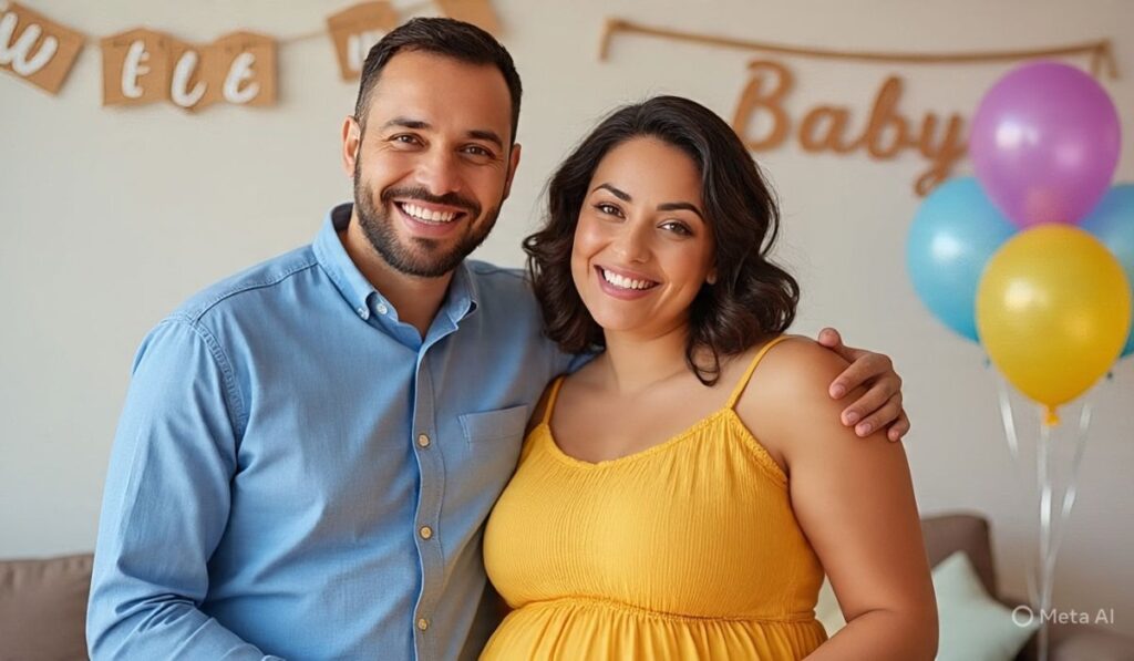 Twins Captions to Announce Pregnancy