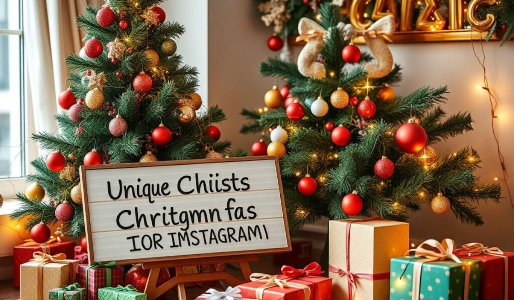 Unique Christmas Captions For Instagram
