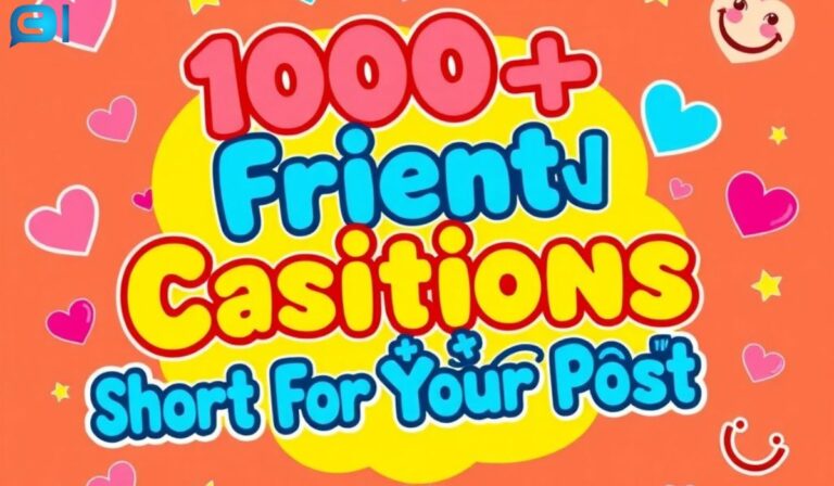 1000+ Best Friend Captions Short For Your Post