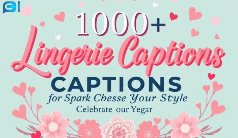 1000+ Lingerie Captions to Spark Confidence and Celebrate Your Style