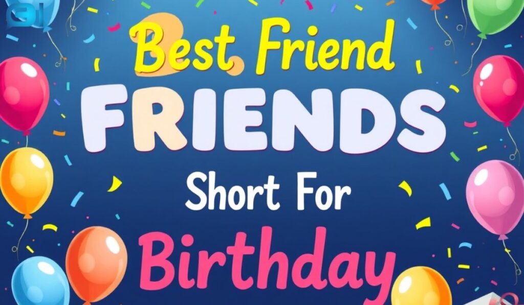 Best Friend Captions Short For Birthday