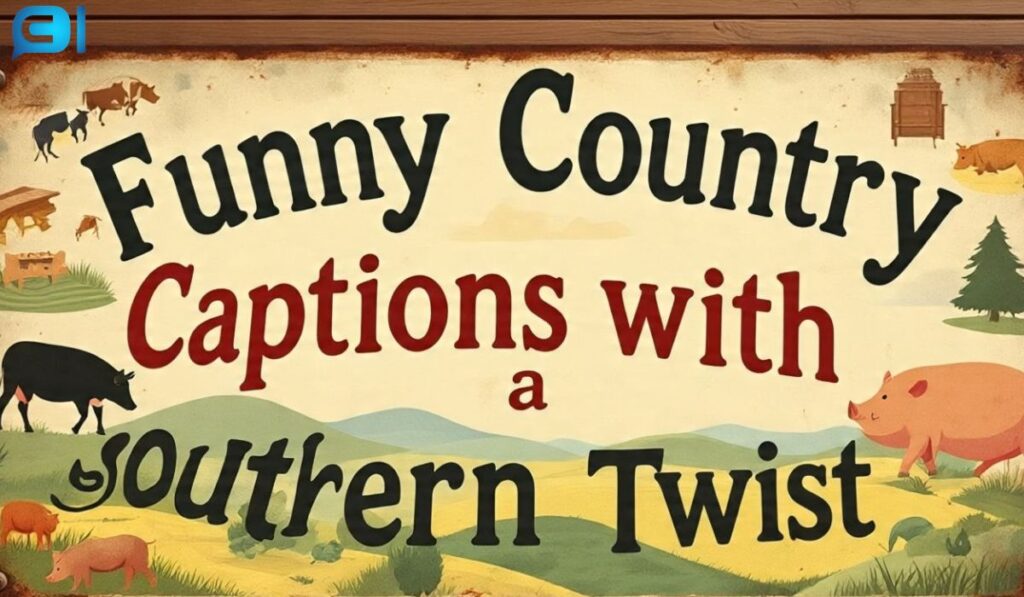 Funny Country Captions with a Southern Twist (1)