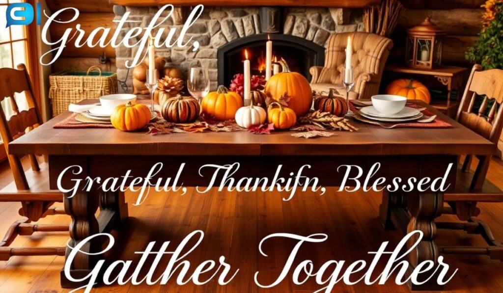 Short Thanksgiving Captions