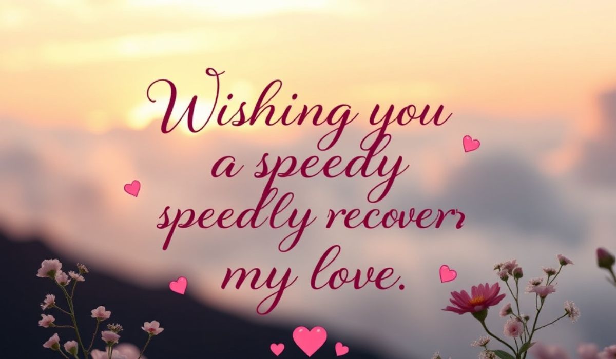40 Simple Speedy Recovery Prayer Message to My Love