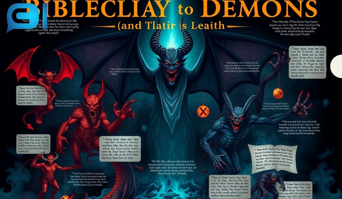 A Field Guide to Biblically Accurate Demons (and Their Leader) [Bible Verses]