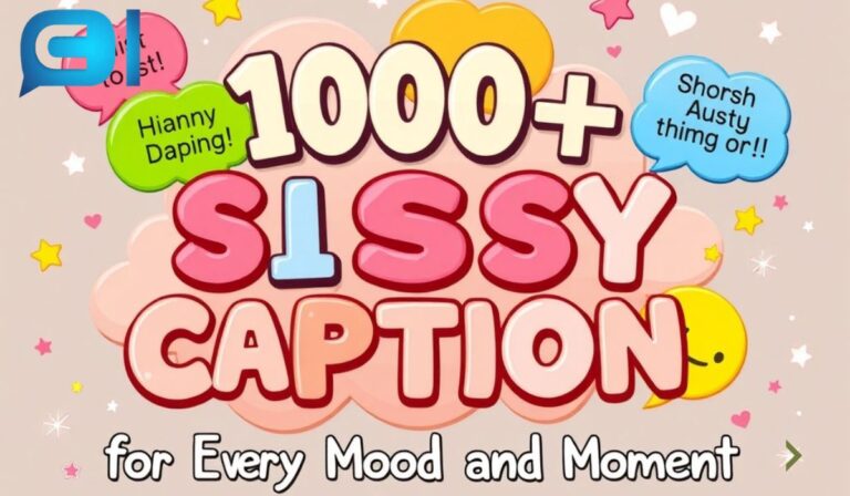 1000+ Sissy Caption Story for Every Mood and Moment